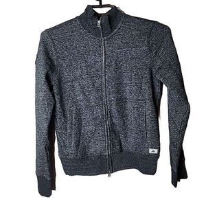 Roots73 Roots 73 Black Mix Pinehurst Fleece Women's Jacket Size Medium t72